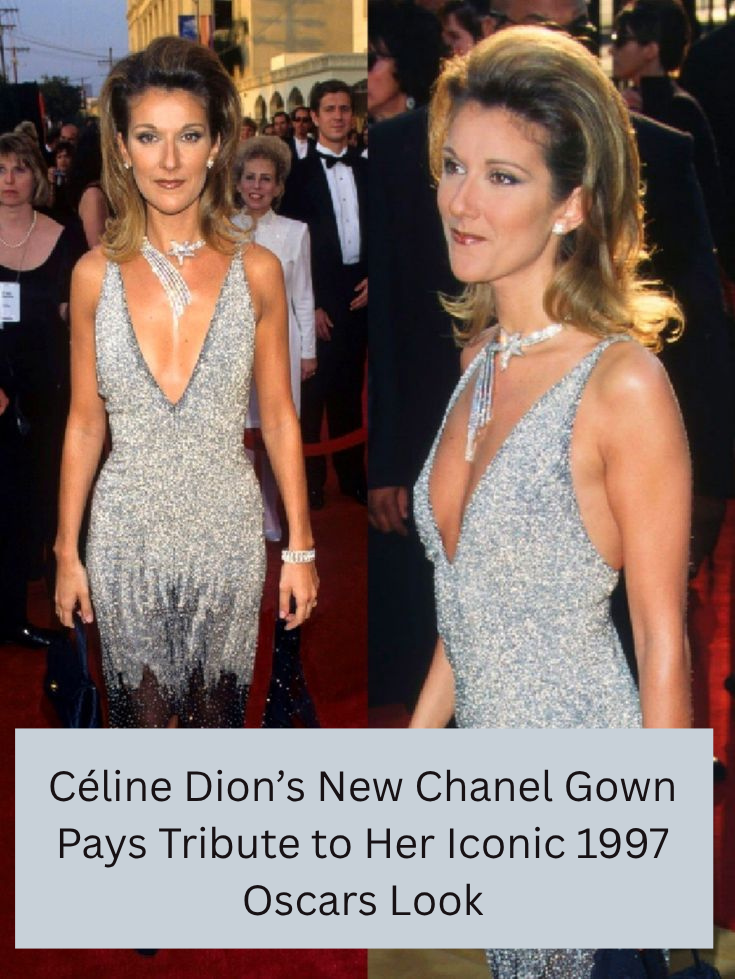 Céline Dion’s New Chanel Gown